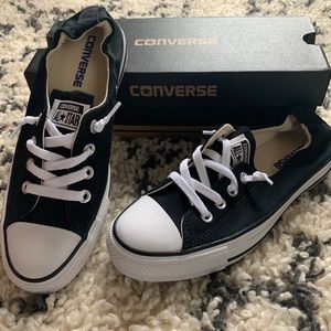 Converse Shoreline Slip, Black, Never Worn!